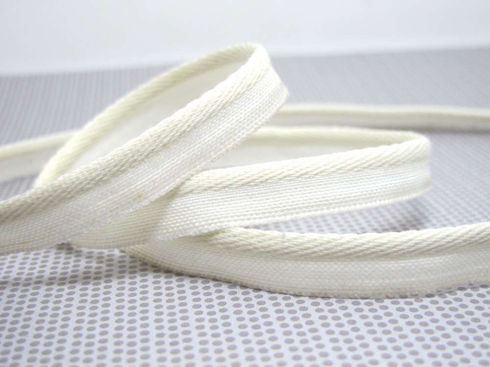 5 Yards 【WHITE】 Twisted Gevlochten Piping Lip Koord Trim | Kussen Kussen Trim | Bekleding Rand Trim Naaibenodigdheden