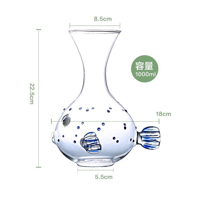 Octopus Cocktail Glass Transparent Jellyfish Glass Cup Juice Glass Goblet Wine Champagne Glass Decanter Brandy Decant: bottle