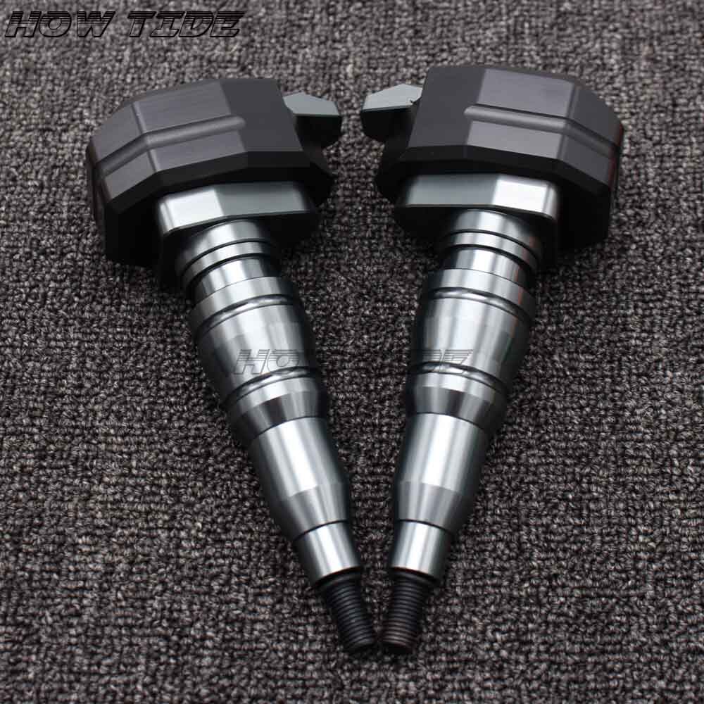 For YAMAHA MT-09 MT09 Motorcycle Falling Protection Frame Slider Fairing Guard Anti Crash Pad Protector: titanium 2