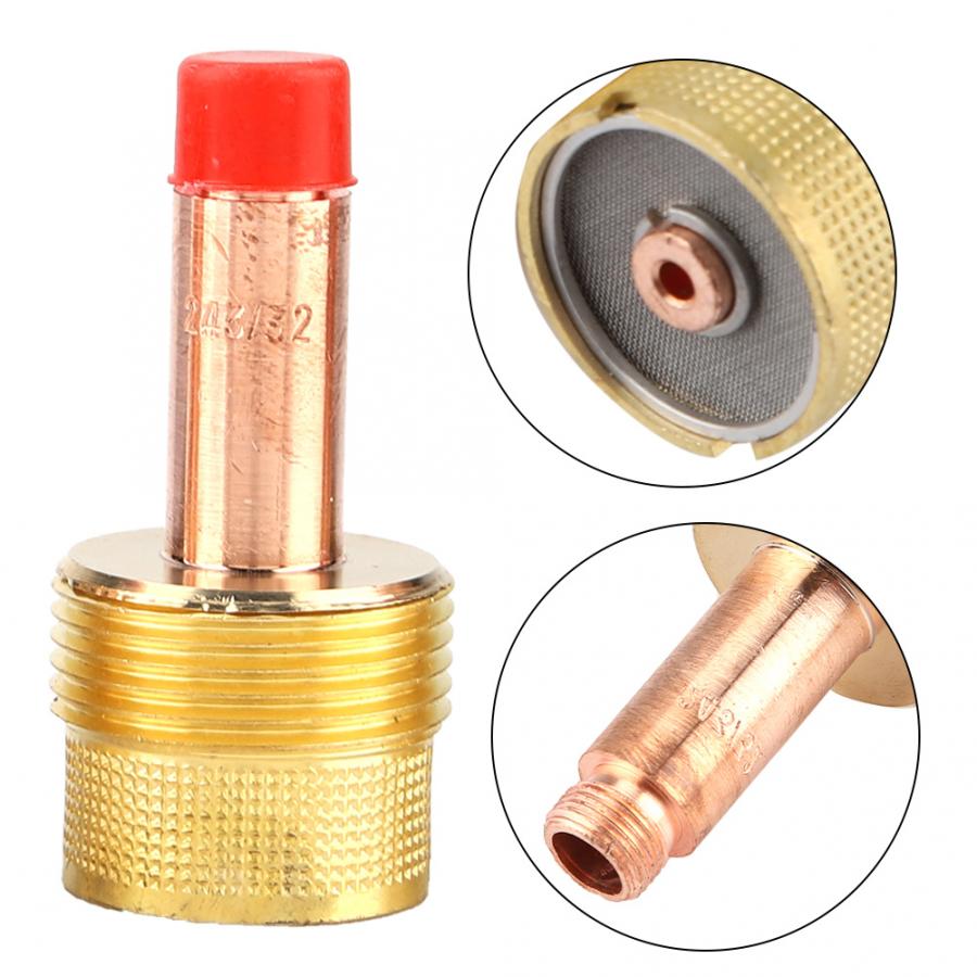 45V64 Large Gas Lens Collet Body 2.4mm 3/32" for TIG Welding Torch WP-17/18/26