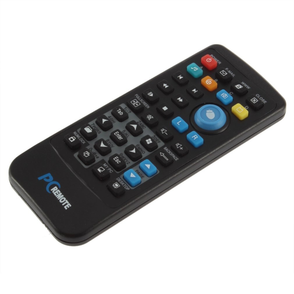 IR Wireless Controller PC Computer Remote Control USB Media Center fly Mouse + USB Receiver For Windows 7 XP VISTA
