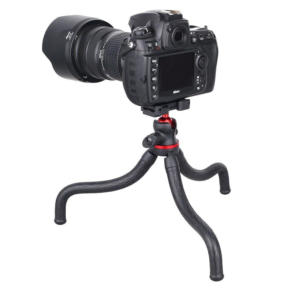 Trípode para teléfono, cámara móvil, soporte de pulpo, palo de Selfie para teléfono inteligente, Mini trípode Flexible, soporte para teléfono móvil, cabeza de bola GoPros DT45