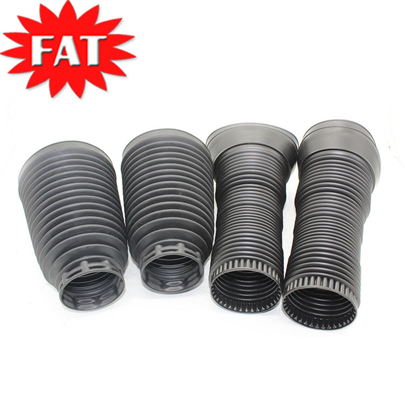 4 PCS/Set Front Rear Shock Absorber Dust Cover For VW Phaeton For Bentley Continental GT Rubber Dust Cover 4D0616039 4D0616040