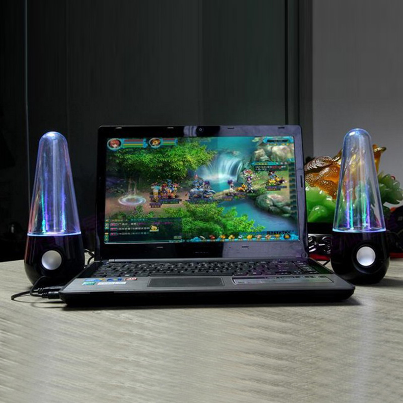Draagbare Draadloze Dancing Water Speaker LED Light Fontein Speaker Home Party JR Deals