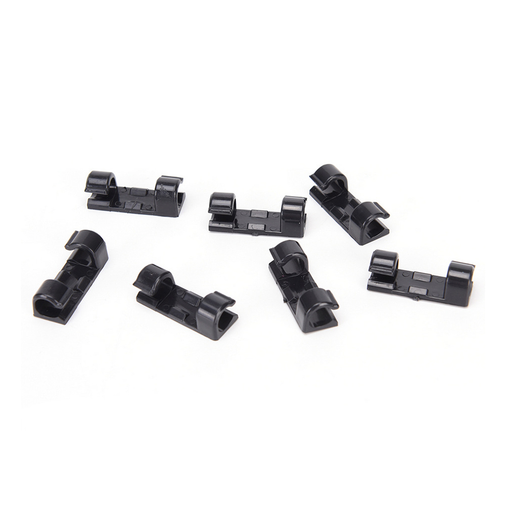 20PCS Wire Cable Management Organizer Desktop Workstation Cord Clips Management Holder Data Telephone Line Cable Winder Sleeve