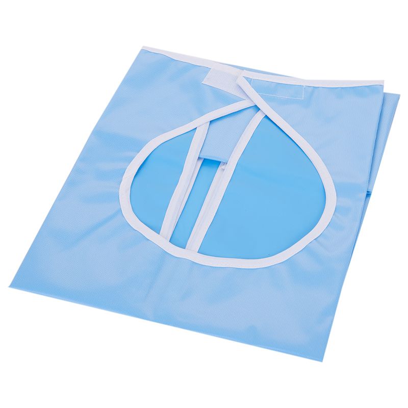 Bavaglino per riso a tenuta stagna impermeabile per adulti lunghezza 65Cm larghezza 45Cm