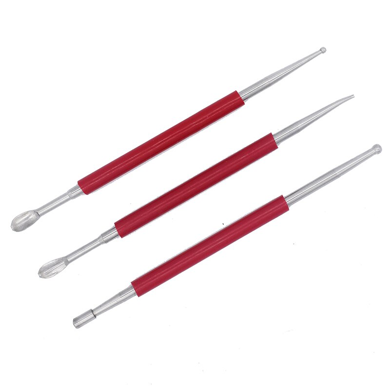 Modelleergereedschap roestvrij staal keramiek aardewerk polymeerklei gereedschap leer mes punt pen hobbygereedschap