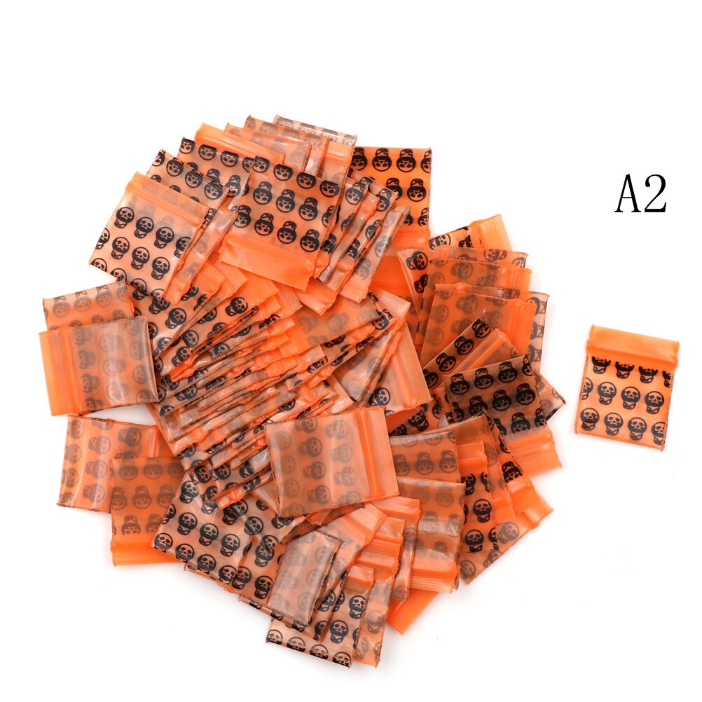 Sachets d&#39;emballage de pilules à fermeture éclair, 100 pièces, Mini sacs à fermeture éclair moins chers, petit sac en plastique à fermeture éclair, sacs d&#39;emballage en plastique: Default Title