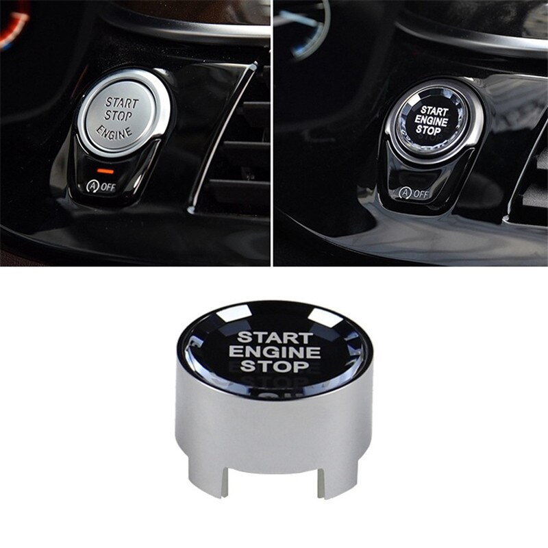 Bouton de démarrage de moteur de voiture pour BMW X5/6/7 | Bouton de démarrage de voiture, bouton de moteur, système d&#39;entrée sans clé, anti-démarrage: sliver