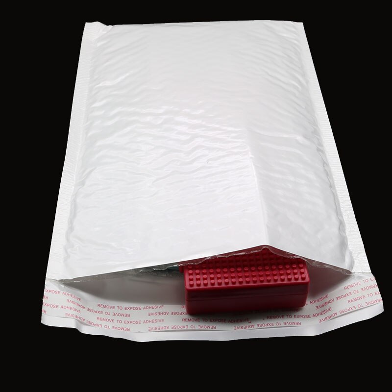 10 Teile/beutel Büro Post äußern Weiß Tasche blasiert Umschlag Luft blasiert Folie Umschlag Anti-Vibration Schreibwaren Verpackung
