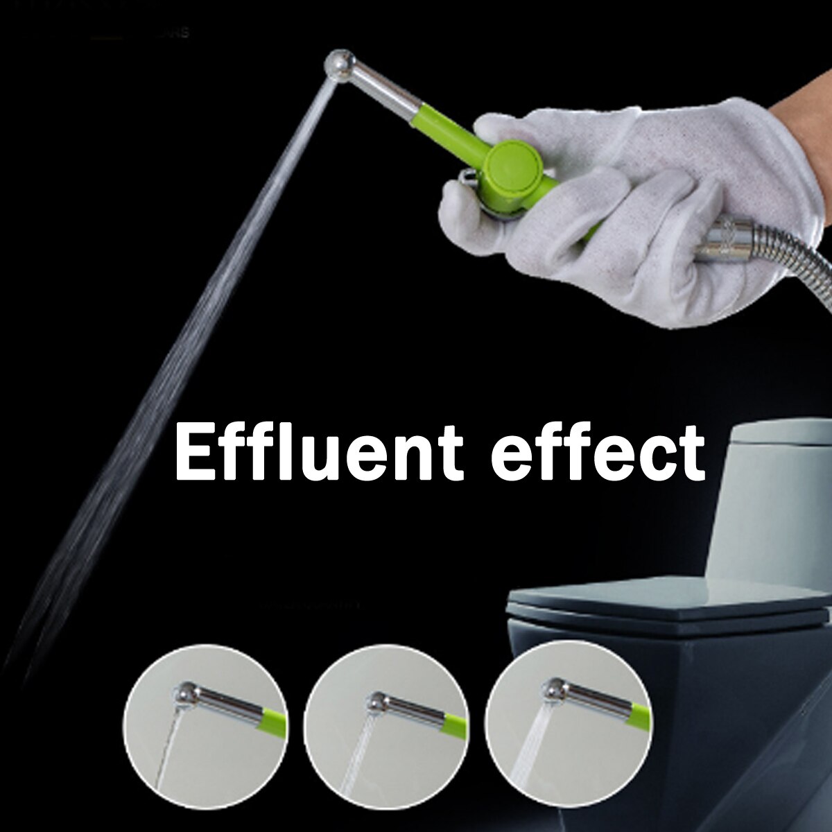 7 Gaten Handheld Aanpassing Traploze Anale Anus Klysma Douche Vaginale Douche Schoner Colon Mondstuk Keramische Spool Duurzaam