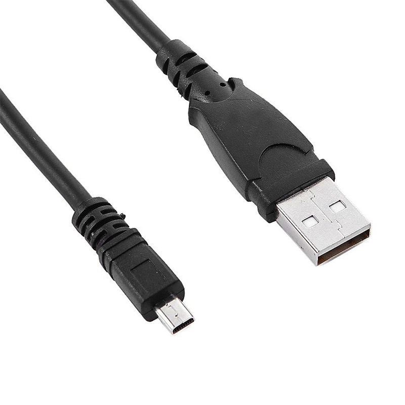 For Sony DSC-W800 W810 Camera Sync Data USB 2.0 Cable Charger Charging Black