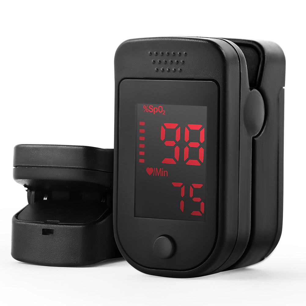 Digitale vingertop pulsoximeter led-oximeter bloedzuurstofmeter hartslagmeter spo 2 gezondheidsmonitoren draagbare oximeter