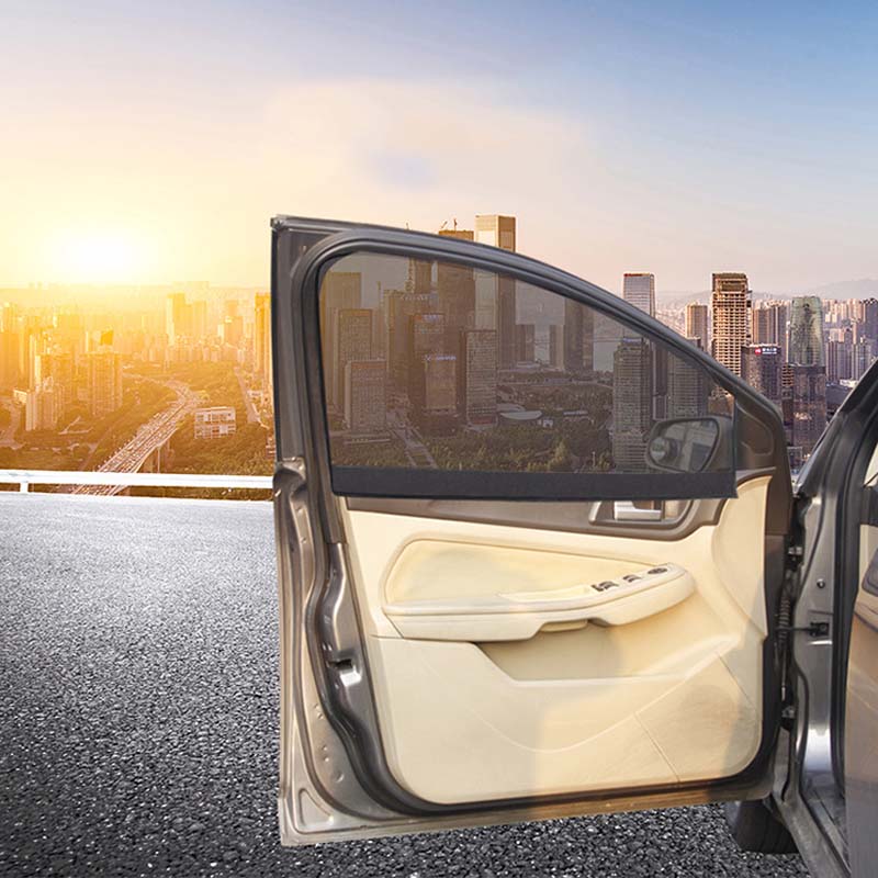 Auto Side Window Zonneschermen UV Bescherming Auto Gordijn Magnetische Zonnescherm voor Voertuigen Zomer Bescherming Venster