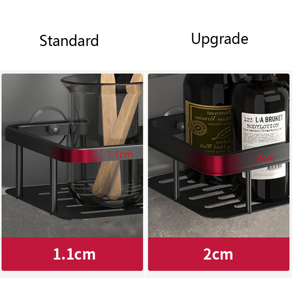 Bathroom Shelves Punch-free Triangle Corner Shelf Shower Storage Rack Holder Toilet Organizer Kitchen shelf Bathroom Accessories