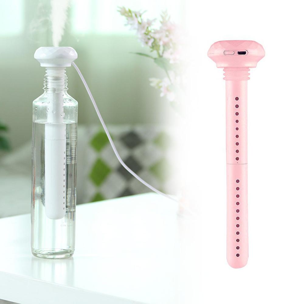 1 Pc Mini Humidifier Portable Air Humidifier Mini USB Powered Atomizer 35ml/h Home Office Room Car Bottle Humidifier