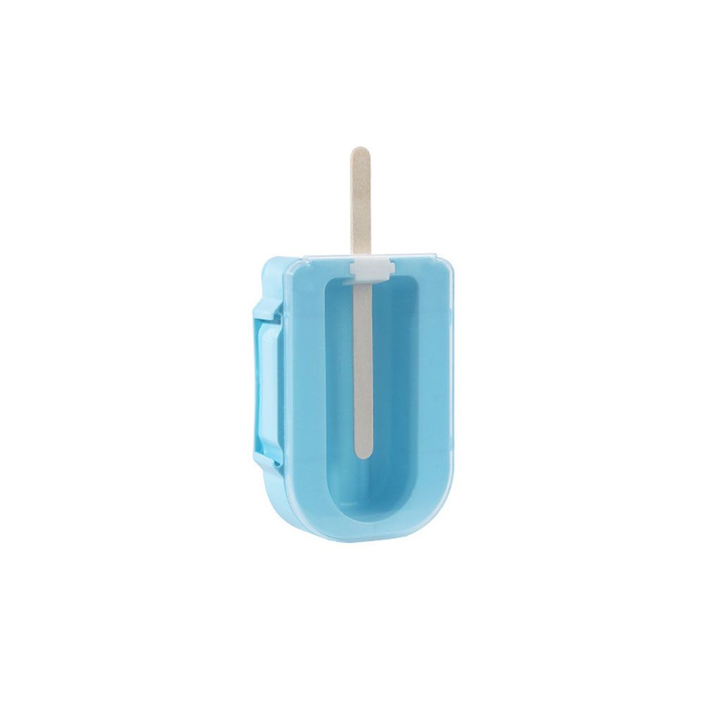 Homemade Popsicle Mold Reusable Ice Cream Mold With Stick And Lid Kitchen Tool Kitchen Accessories: Blue