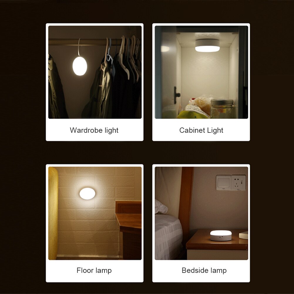 Draadloze led-bewegingssensorlamp voor slaapkamergarderobekast, gangpadnachtlampje ksi 999