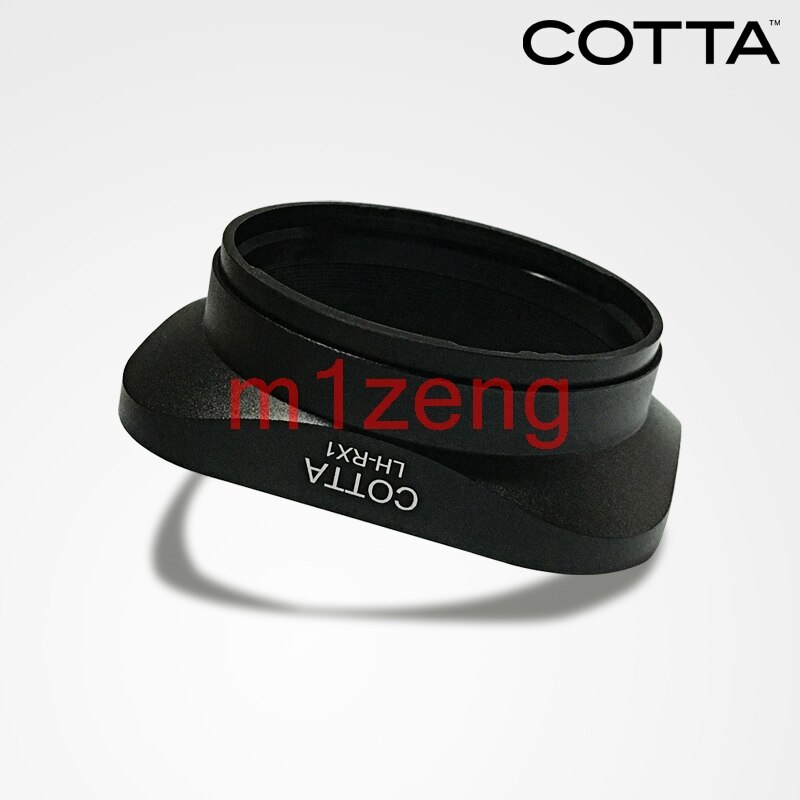 DSC-RX1 Plaza parasol de lentes de metal para Sony RX1 RX1R RX1RII RX1RM2 e lente de montaje sustituye a LHP-1