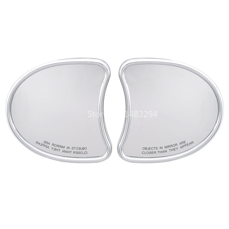 Rétroviseurs de montage de carénage de moto en Chrome Batwing, vue arrière latérale pour Harley Electra Street Glide 1996 –