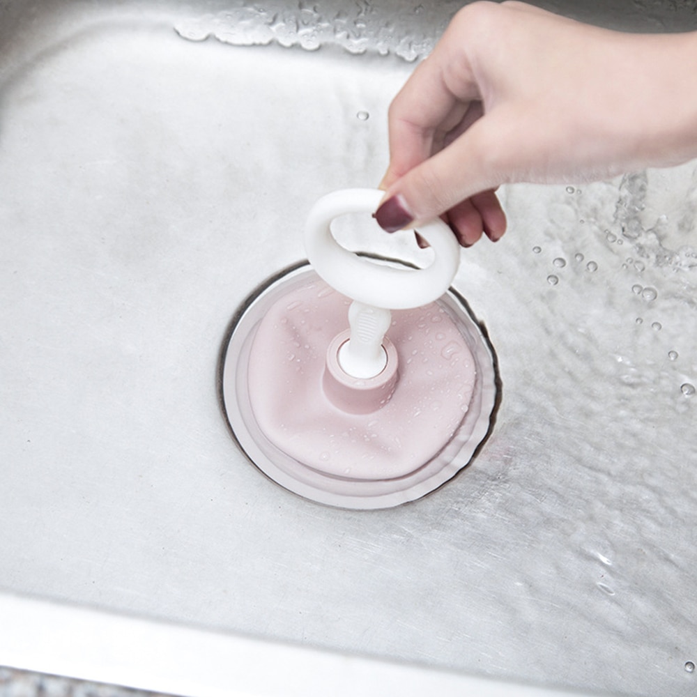 Multifunction Pipeline Dredge Plunger Suction Pipe Cleaner Drain Bath Sink Rubber Dredging Household Kitchen Cleaning Tools 1Pc