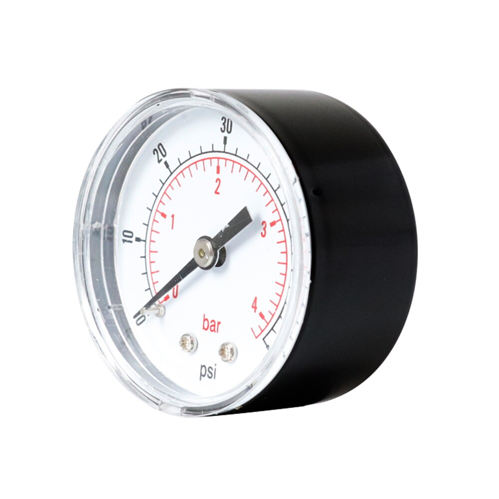 Axial-Pressure-Gauge 0-60psi 1/4NPT 0-60psi Pressure Measuring Meter Mini Size Measuring Tool accurate Pressure Gauge