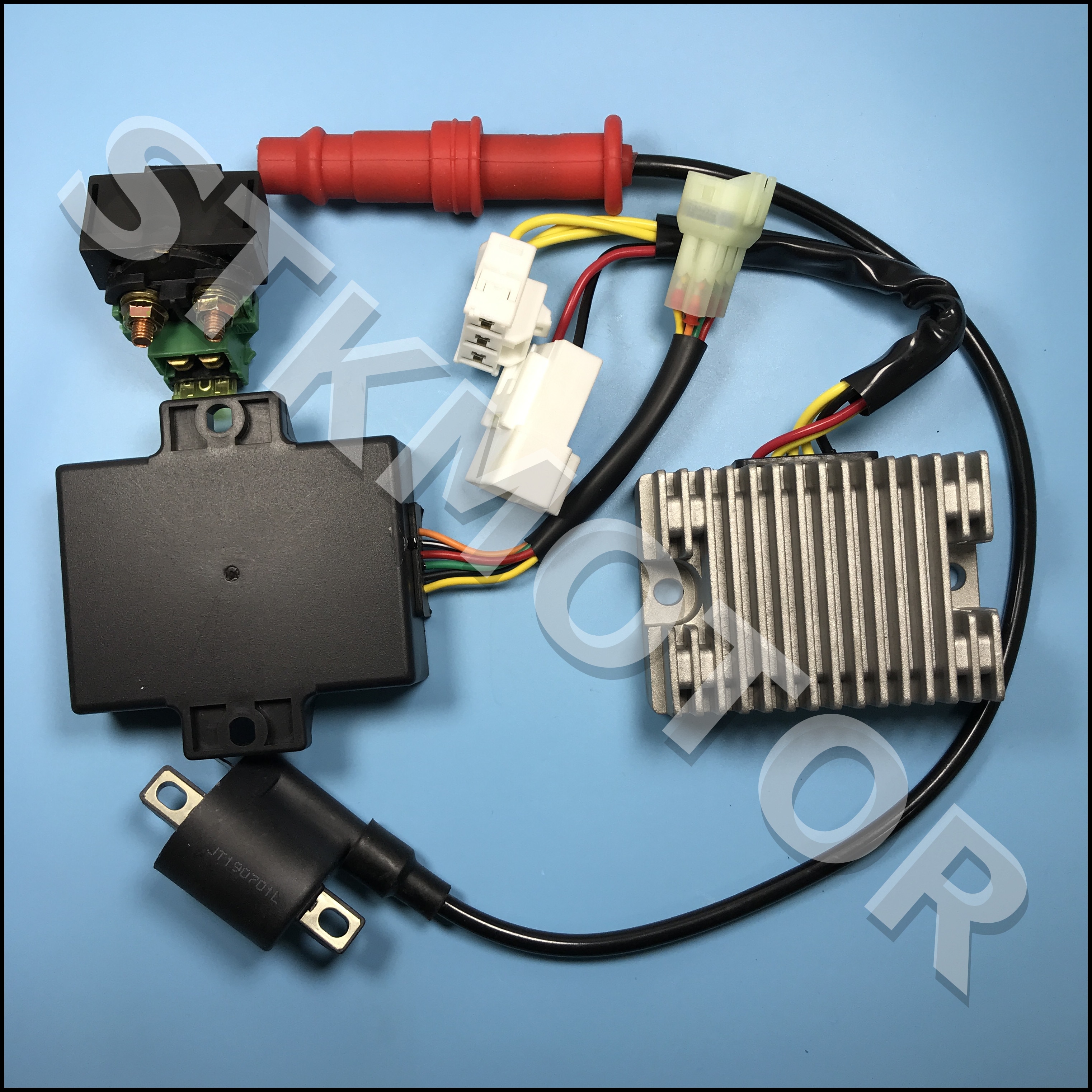 KAZUMA 500 500CC ATV Quad Electric Parts CDI Ignition Coil Relay Voltage Regulator
