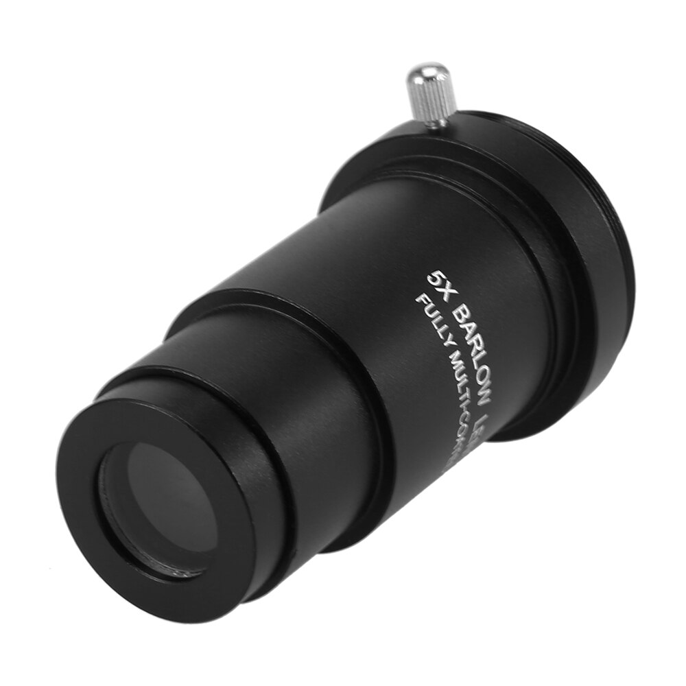 Lente Barlow 5X Per Telescopio - Filettatura M42, 1.25 Pollici Per Ingrandimento Planetario - Foto 3