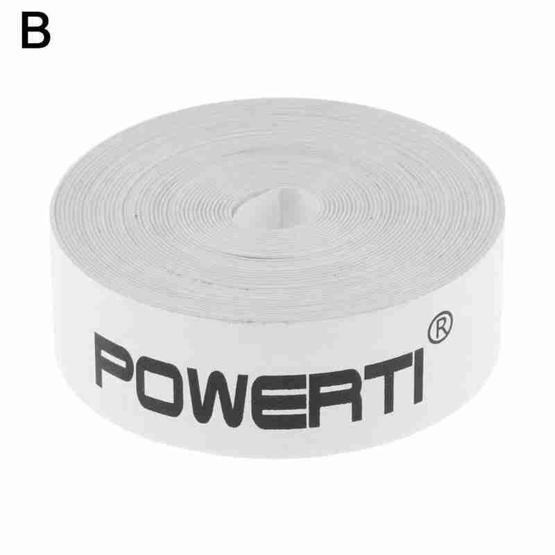 Professionele Tennis Racket Guard Edge Head Bescherming Tape Sticker Accessoires Off Racket Tape Tennis Guard Anti Racket P T1O1: white