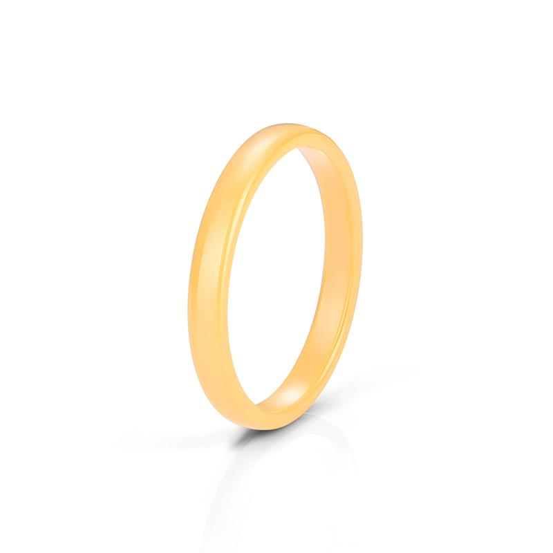 Colorful Smooth 3mm Ceramic Rings For Women Men Waterproof Jewelry Minimalist Wedding Never Fade Couple Ring: 8 / GRAY