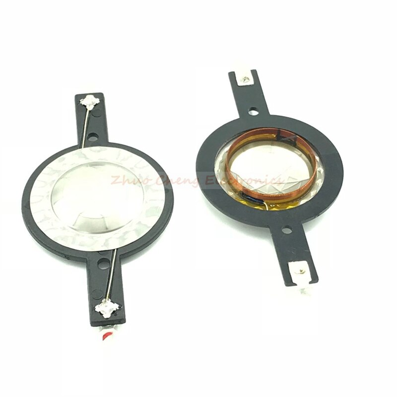 10pcs 25.4mm Titanium Diaphragm Treble Ring Voice Coil 25.5 Core Tweeter Diaphragm Film Speaker Accessories DIY REpair Parts