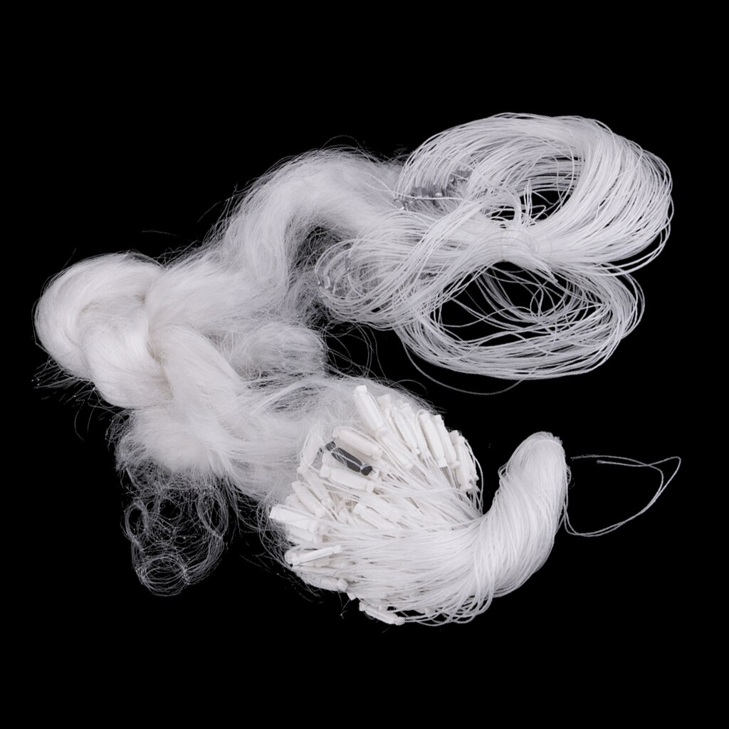 1 Piece 3 Layers Fish Mesh Trap Fish Gill Net Fish Trap Lightweight and Soft 50x2 m/164x6.6 ft