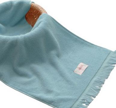 2pcs/set Soft 100% Cotton Towel with Tassel hand face Towels for Adults Quick Dry Towels Bathroom toalha havlu: blue