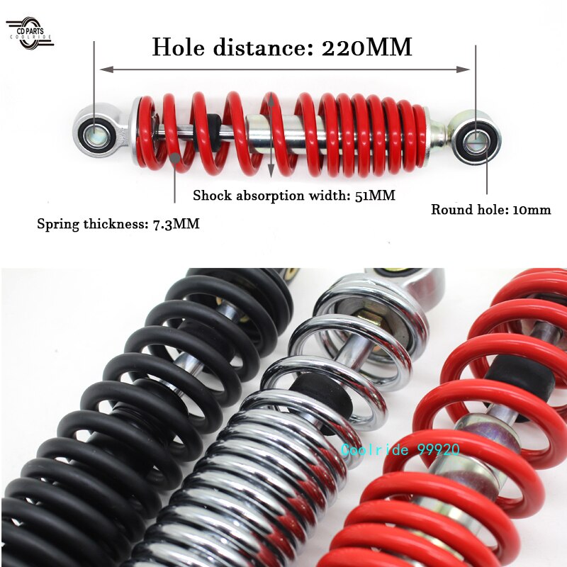 Coolrde Elektrische Rolle Hydraulische Rück Stoßdämpfer Einfache Pedal Fahrrad See Abstand 18/20/22/23 Hinten Schock