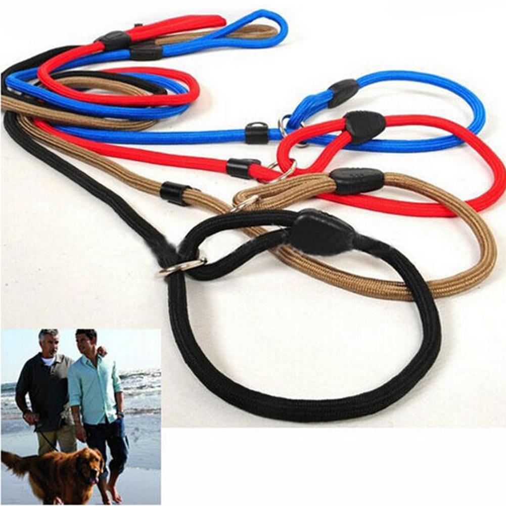 Verstelbare Leash Lead Strap Nylon Trekkabel Hond Kraag Outdoor Training Huisdier Hondenriem Halsband Voor Grote Honden Bike honden