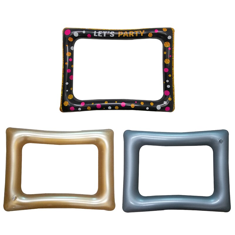 Inflatable Selfie Frame Party Picture Frame Funny Party Decoration Photo Booth Props For Christmas Carnival Swimming Pool