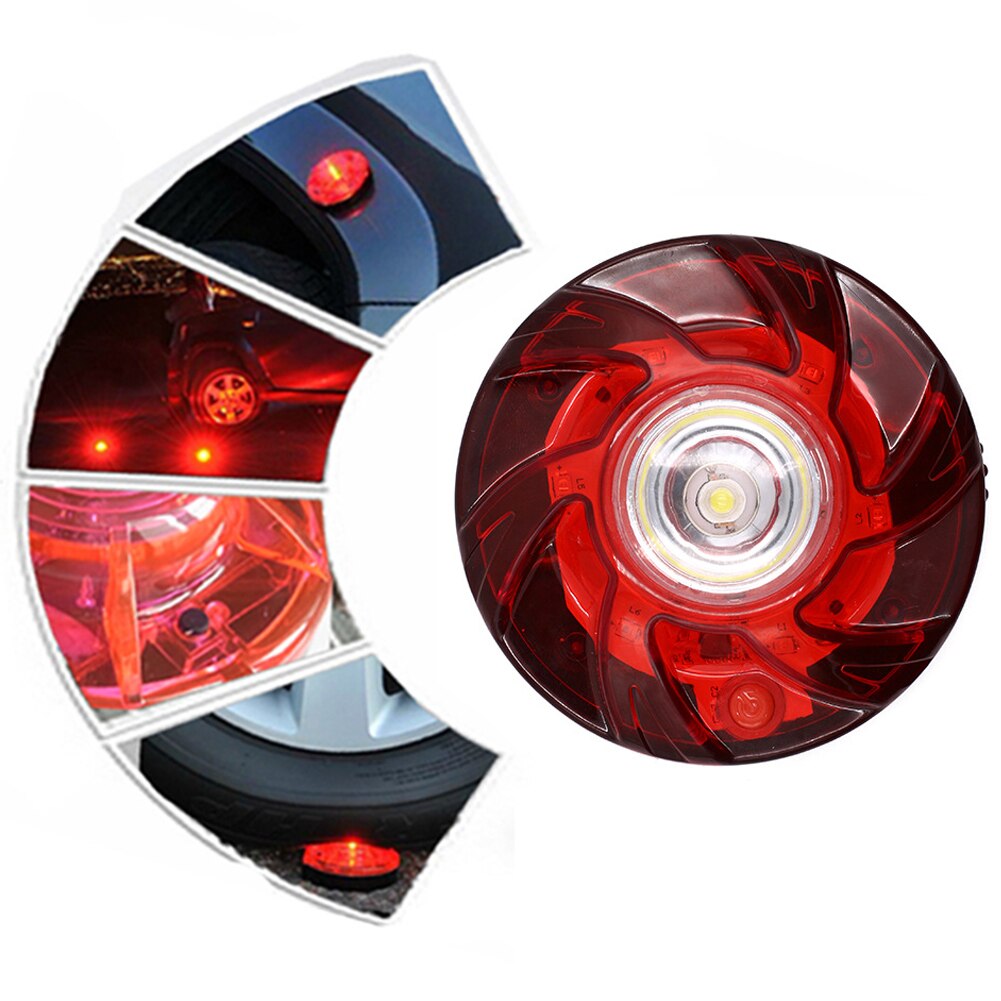 LED Emergency car Lights Road Flares Warning Night Lights Roadside Disc Beacon Red Blue Led Police road Led Light