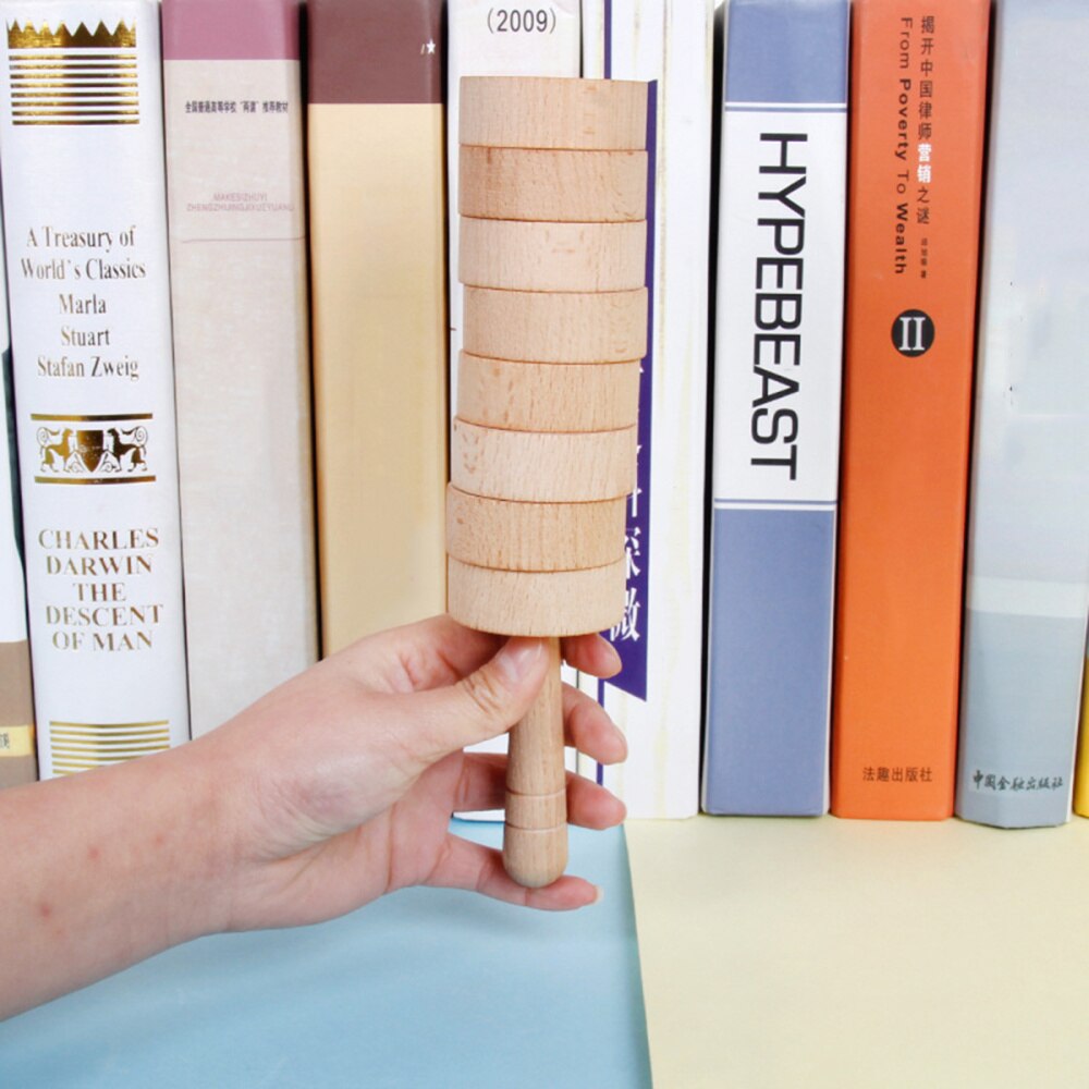 1 Set Houten Duurzaam Herbruikbare Lichtgewicht Praktische Puzzel Balanceren Blok Educatief Speelgoed Peuter Kids Kinderen