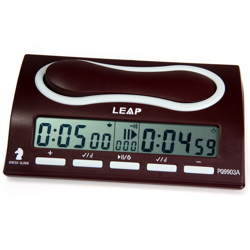 LEAP PQ9903A Chess Clock Digital Count Up Down Electric Game Timer Chess Player Set Handheld Master Reloj Ajedrez Temporizador