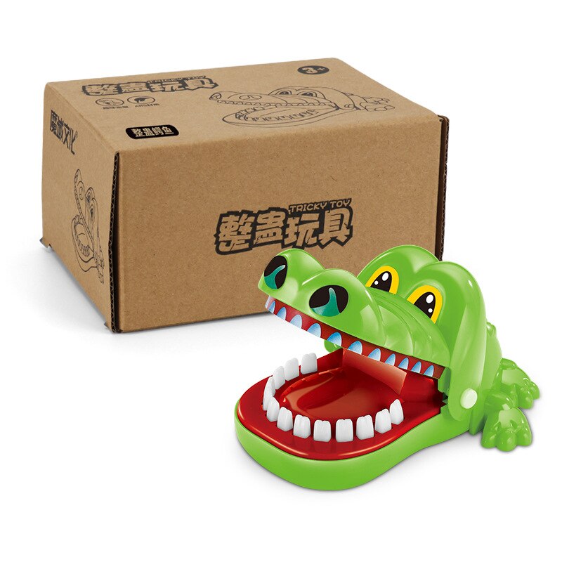 Große krokodil beißen Finger spielzeug Hai zähne extraktion spiel Beißen Hand krokodil eltern-Art heikles spielzeug