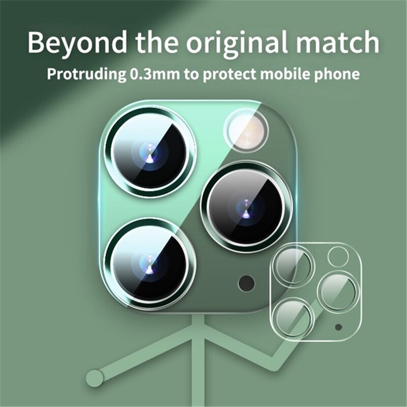 Clear Camera Mobiele Telefoon Lens Zacht Glas Protector Cover Voor Iphone 11 Pro Max Ik Telefoon 11Pro Promax IPhone11 11max accessoires
