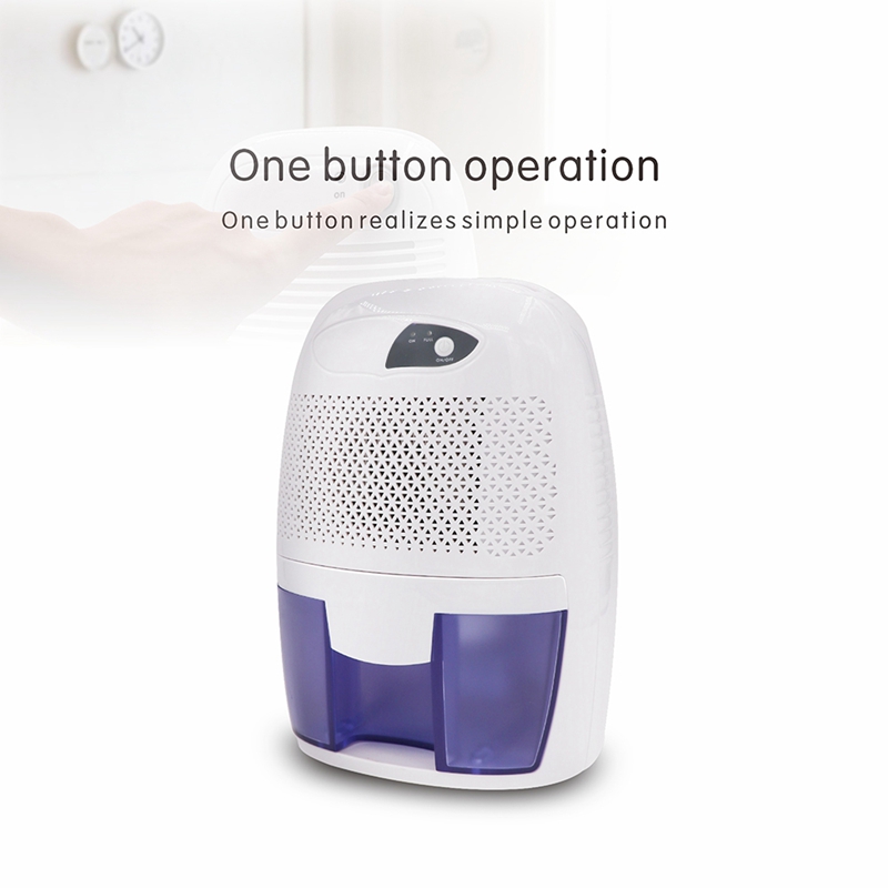 Mini Dehumidifier Air Purifier Moisture Damp Home Bedroom Bathroom Kitchen UK Plug