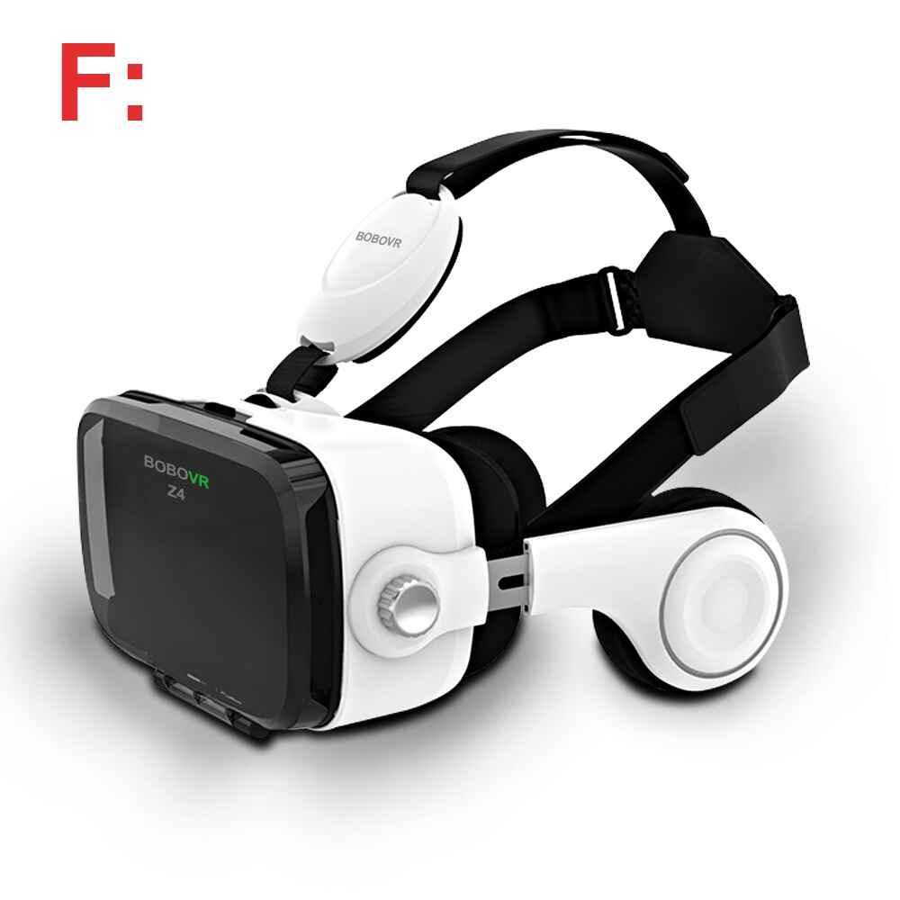 Bobovr z4 VR Box casque de réalité virtuelle lunettes 3D VR lunettes Mini Google carton VR boîte 2.0 BOBO VR pour 4-6 'téléphone portable: Gris