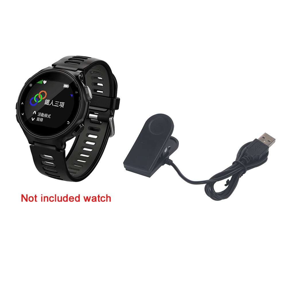 Oplader smart watch bærbar opladerclips til garmin forerunner kabel mini holdbar
