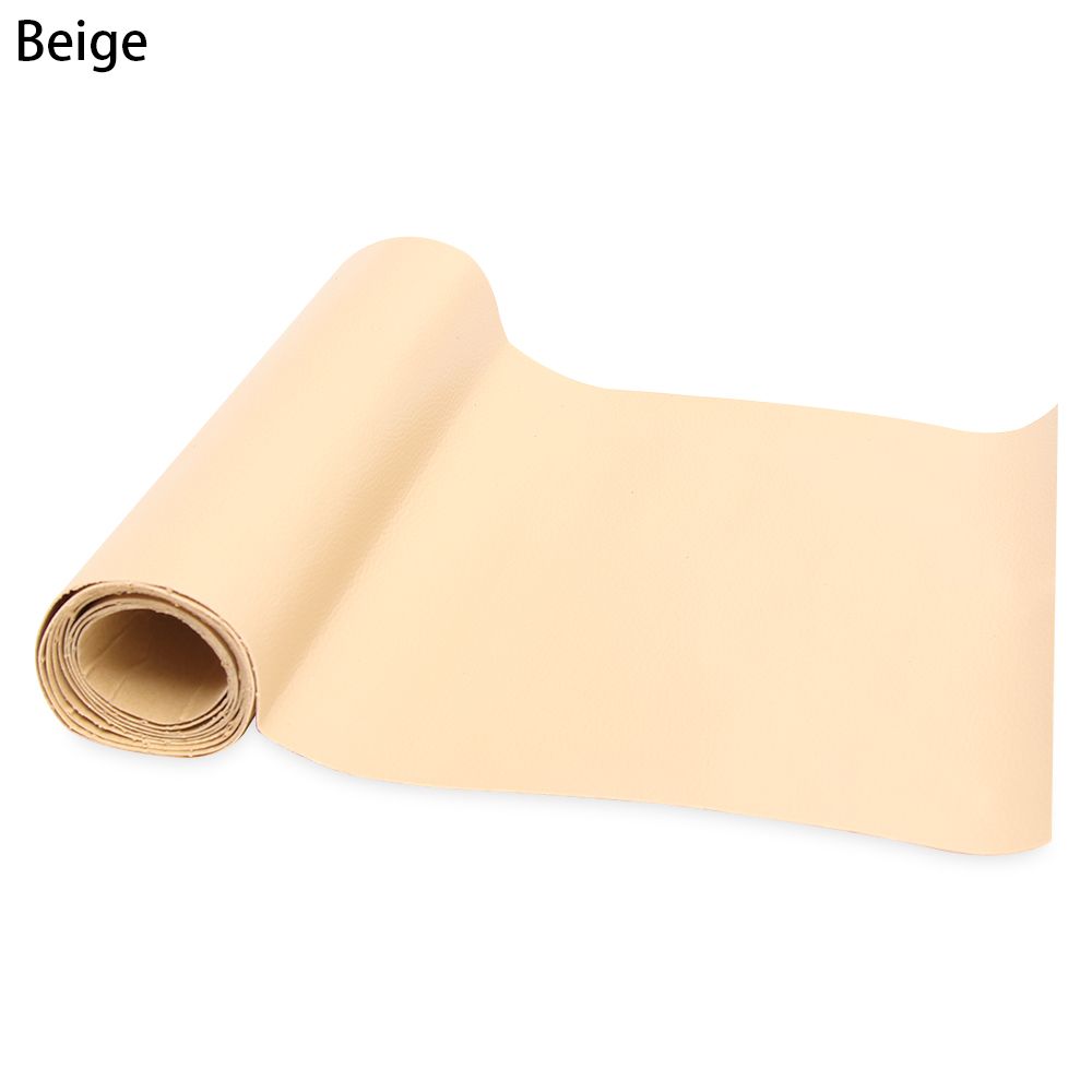 Samoprzylepna skórzana taśma naprawcza kanapy naprawa naklejek naprawa mebli Patch siedzenia kierowcy sofy torby Stick-on gospodarstwa domowego: beige