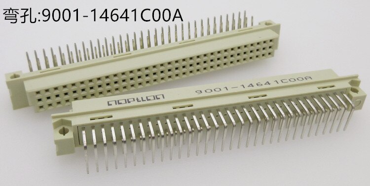 European-style Socket 64pin Three Rows 2*32pin Board-to-board Connector Middle Empty Row Straight/bent Male and Female