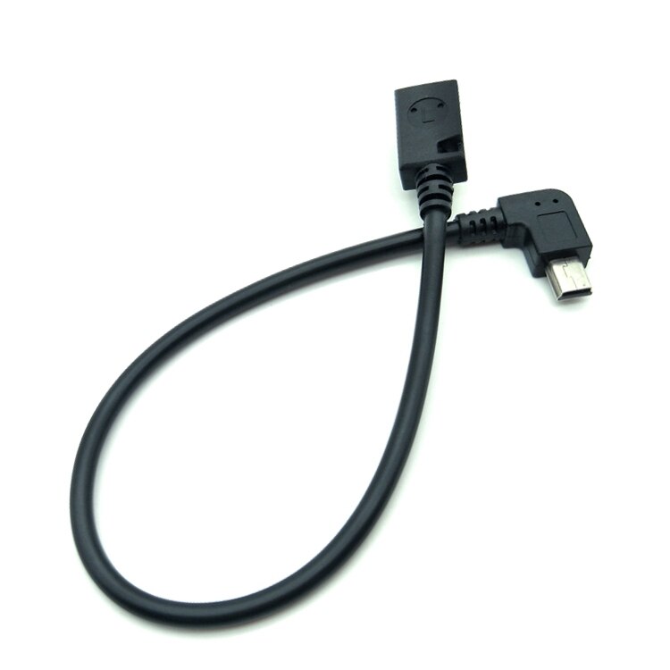 90 Degree 4 angle mini USB Female to Mini B 5 Pin Male cable Adapter