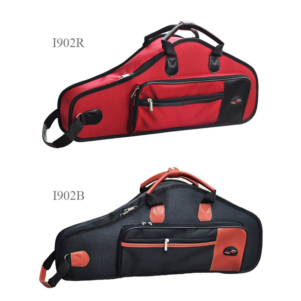 1680D Water-resistant Oxford Cloth Bag Cotton Padded Advanced Fabrics Sax Soft Case Adjustable Shoulder for Alto Saxophone