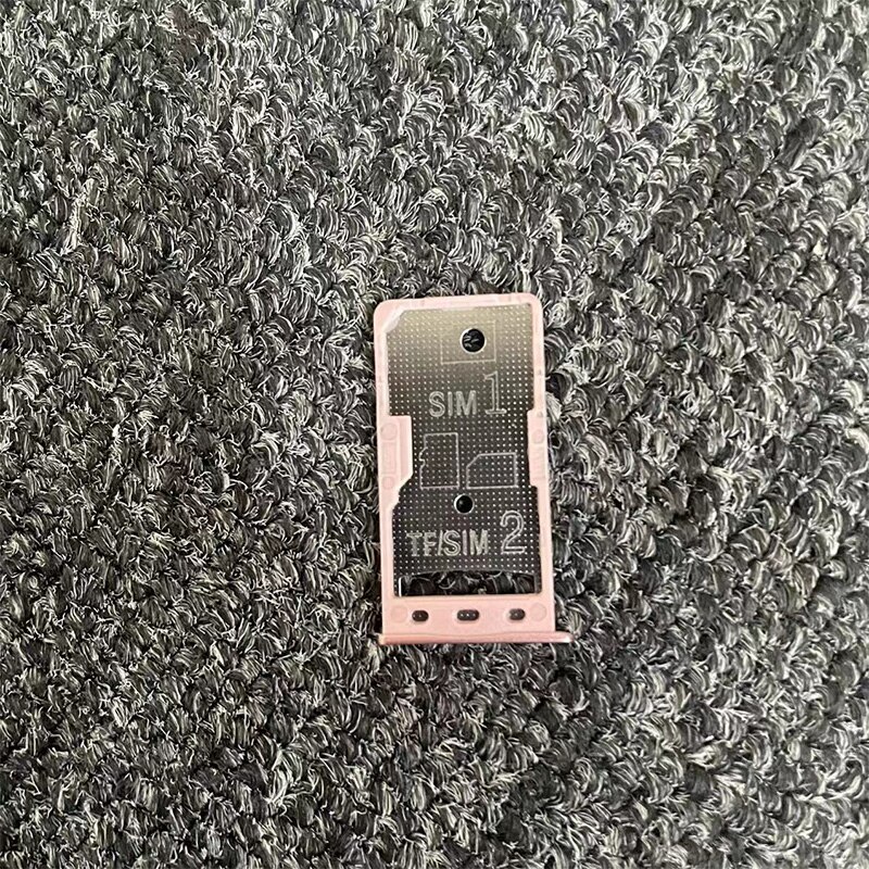 10Pcs Voor Xiaomi Redmi 5A Sim Tray Slot Houder Adapter Connector Vervanging Reparatie Onderdelen: Pink