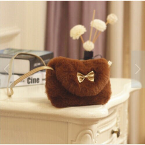 Lindo niños niñas Mini Bowknot Crossbody bolsas de mano suave bolso monedero: A